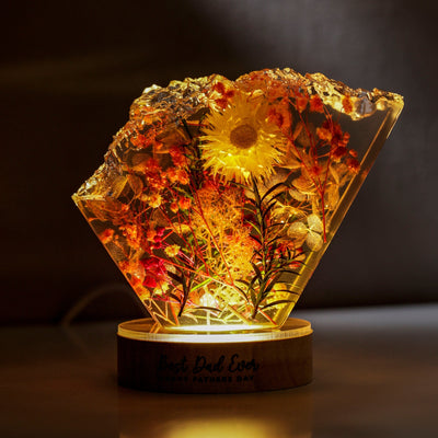 Fossil Flowers Night Light