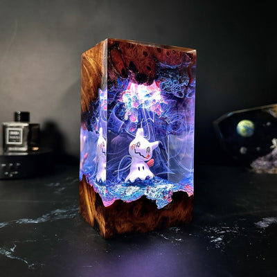 MI.MIKYU Resin Wood Lamp(AR)