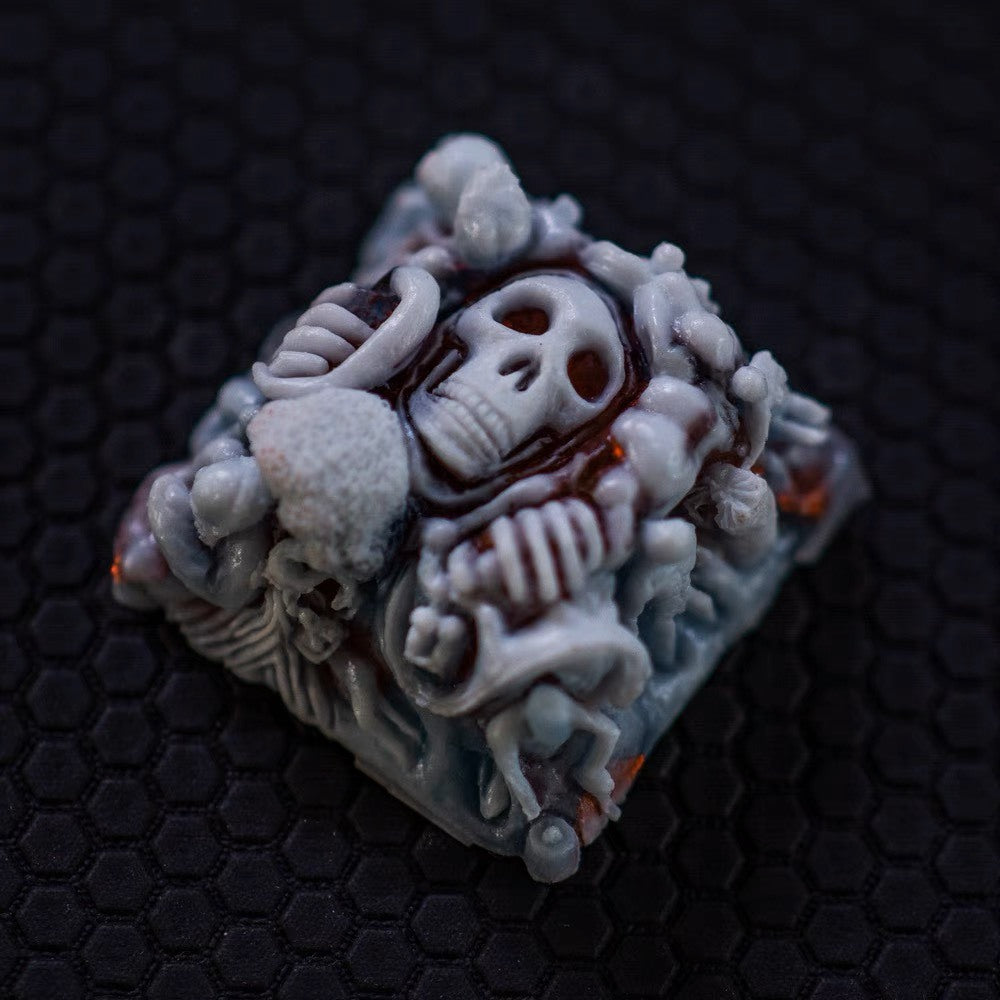 Artisan Cross-axis Skull Keycap(MK)