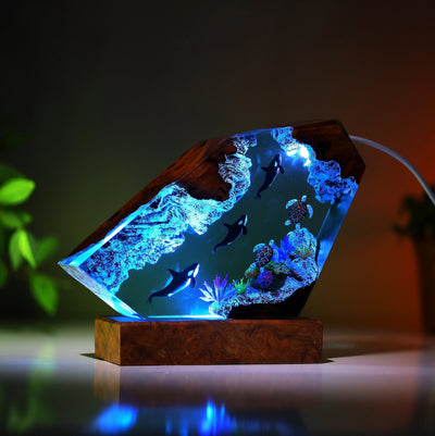 DOLPHIN Epoxy Lamp(OR)