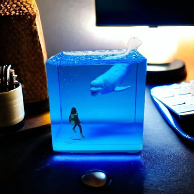 Epoxy Resin Sealife Night Light(OR)