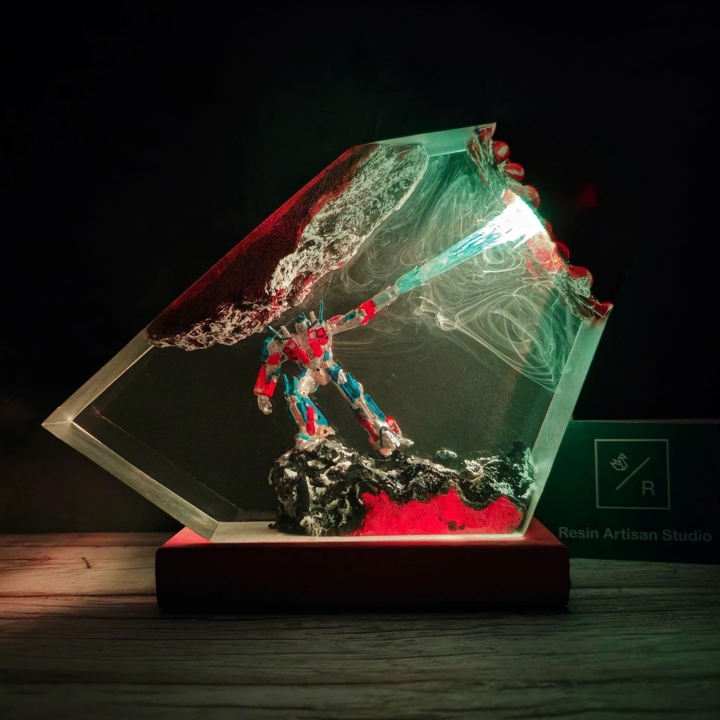 Customer Optimus Prime night light
