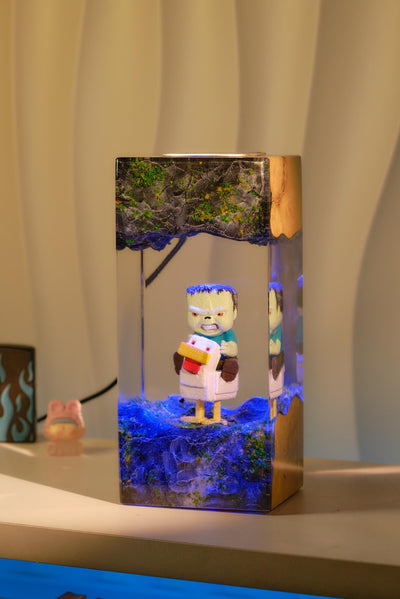 Custom Chicken Jockey lamp