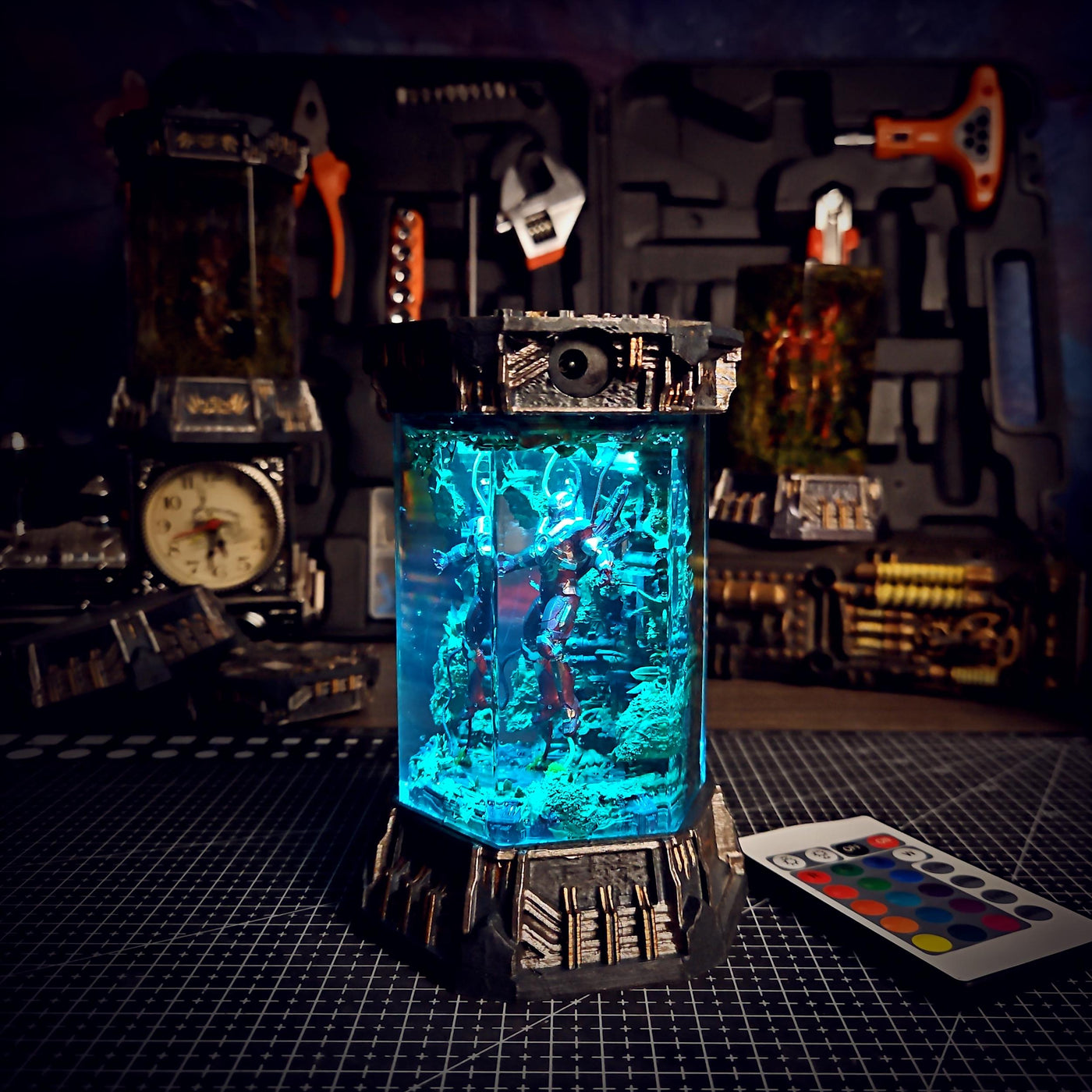 New Iron Man Resin lamp
