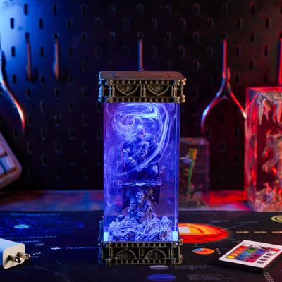 Superhero Epoxy Resin Lamp 6