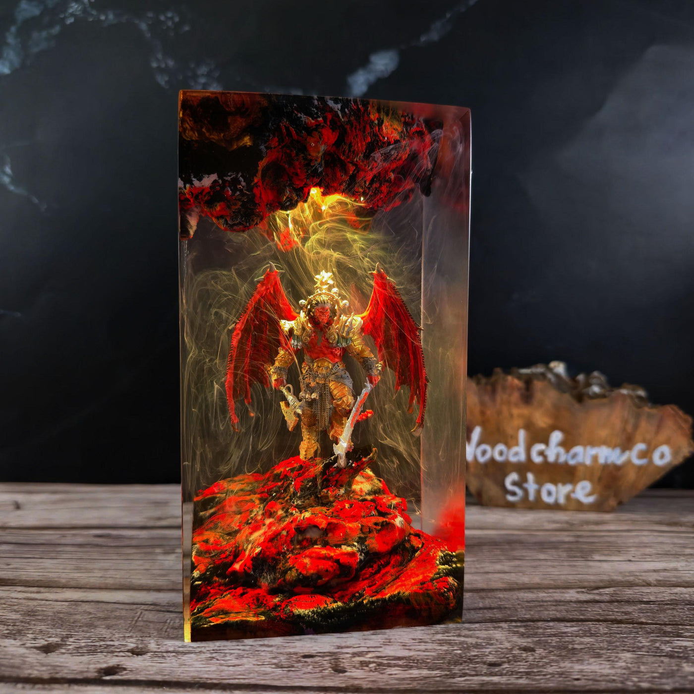 Angron Resin Lamp