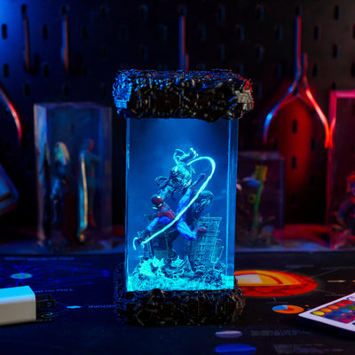 Superhero Epoxy Resin Lamp 3