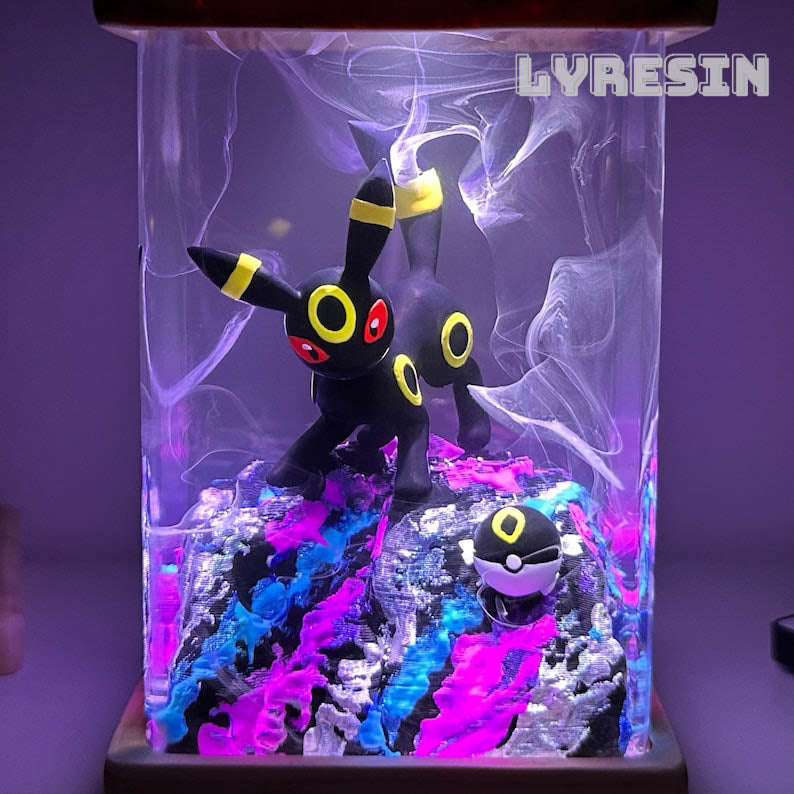 Umbreon Resin Lamp