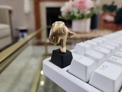 Golden Glove Finger Keycap