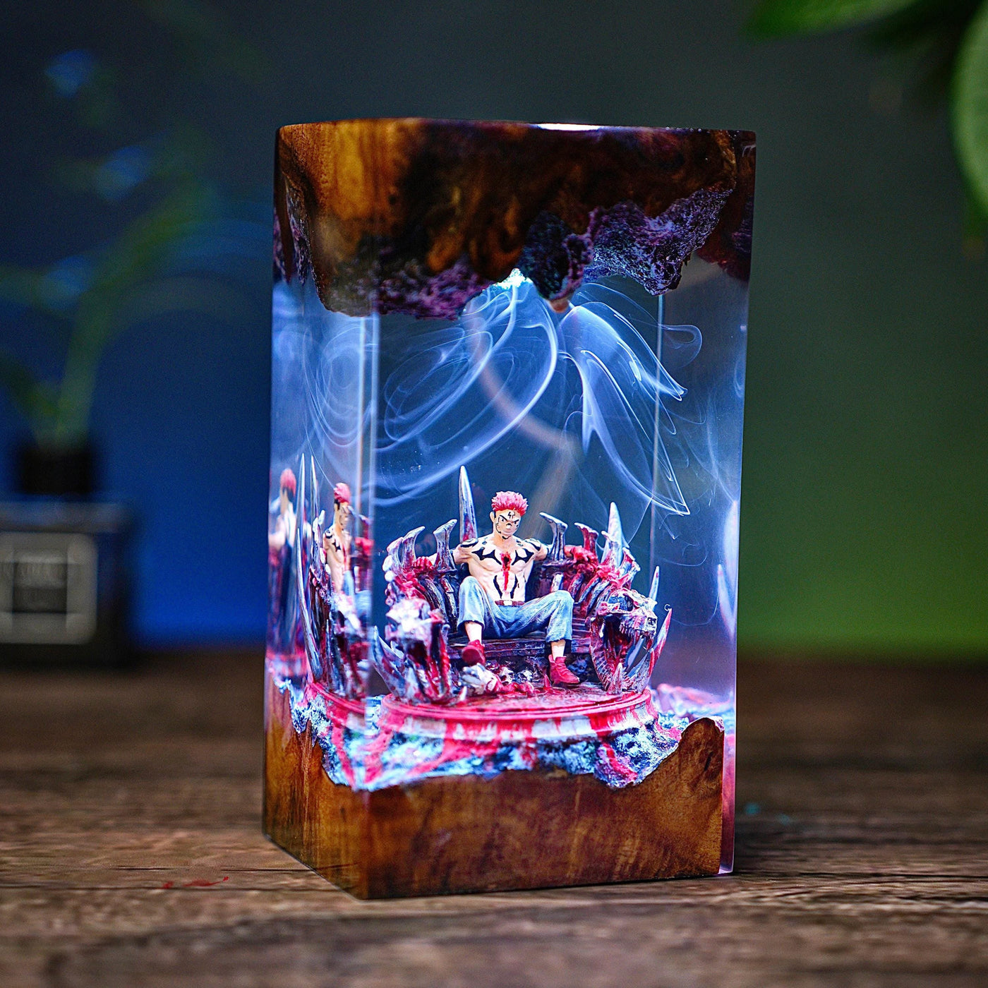 Curse Spirit Sukuna JJKS Resin Lamp