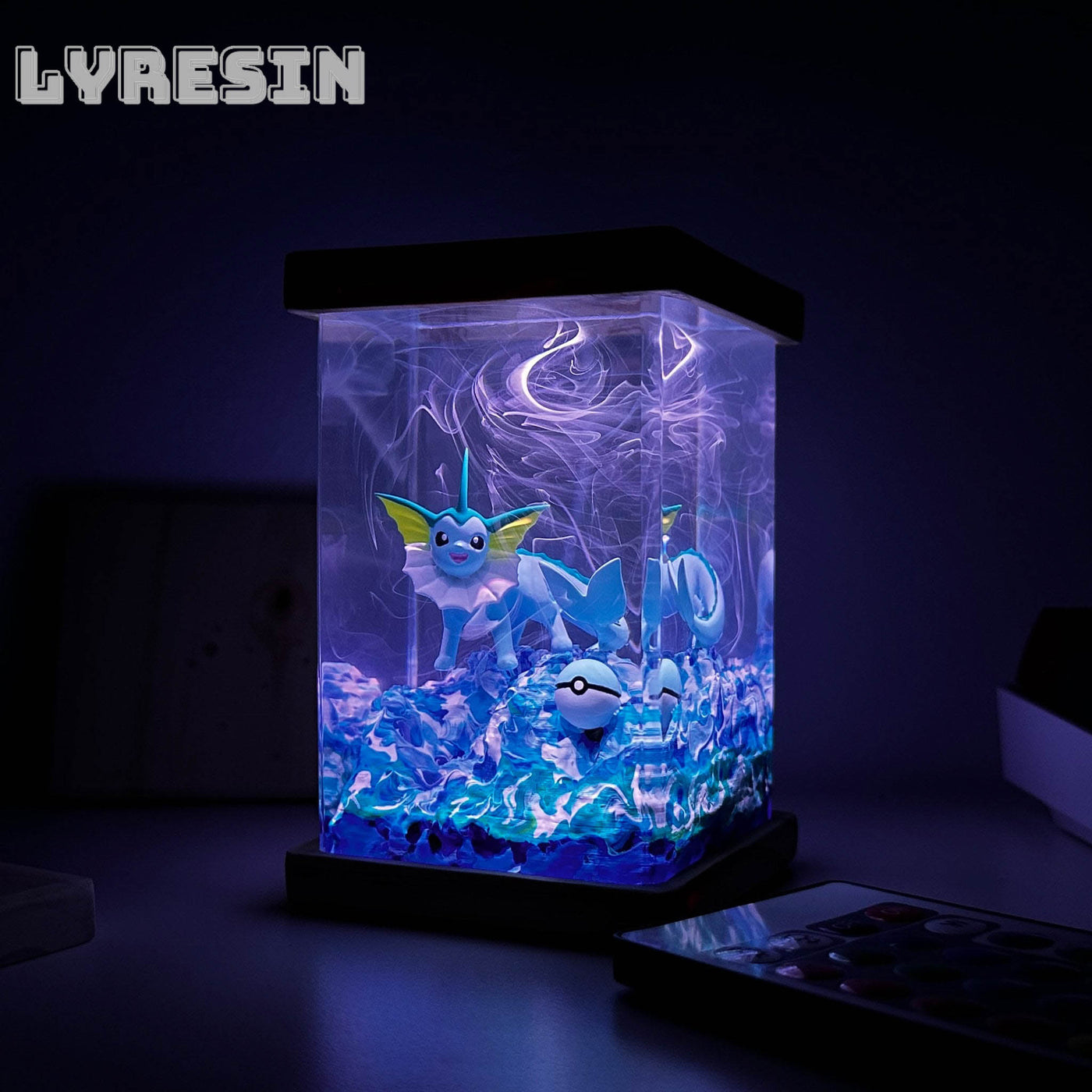 Custom Pokem.on Resin Lamp