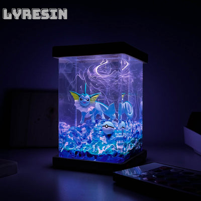 Custom Pokem.on Resin Lamp