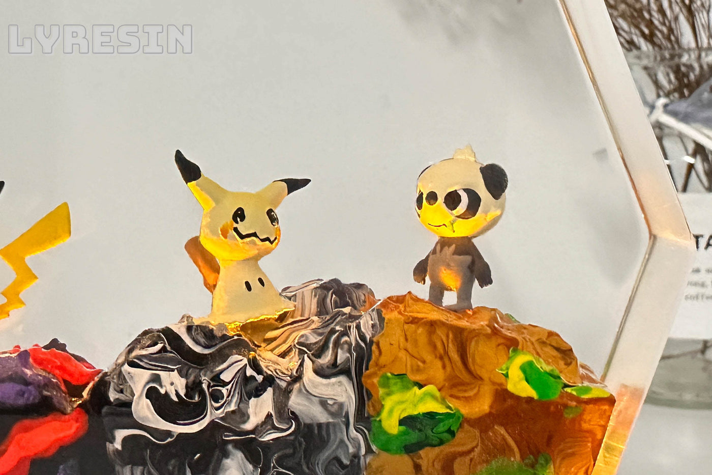 Custom Resin Pokem.on Lamp