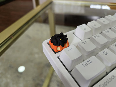 Anime Pumpkin Keycap