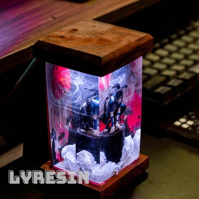 Uch.iha Sas.uke Resin Lamp