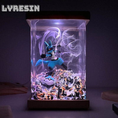 Lucario Epoxy Lamp