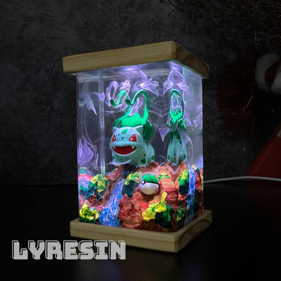 Bulbasaur Resin Lamp