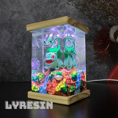 Bulbasaur Resin Lamp