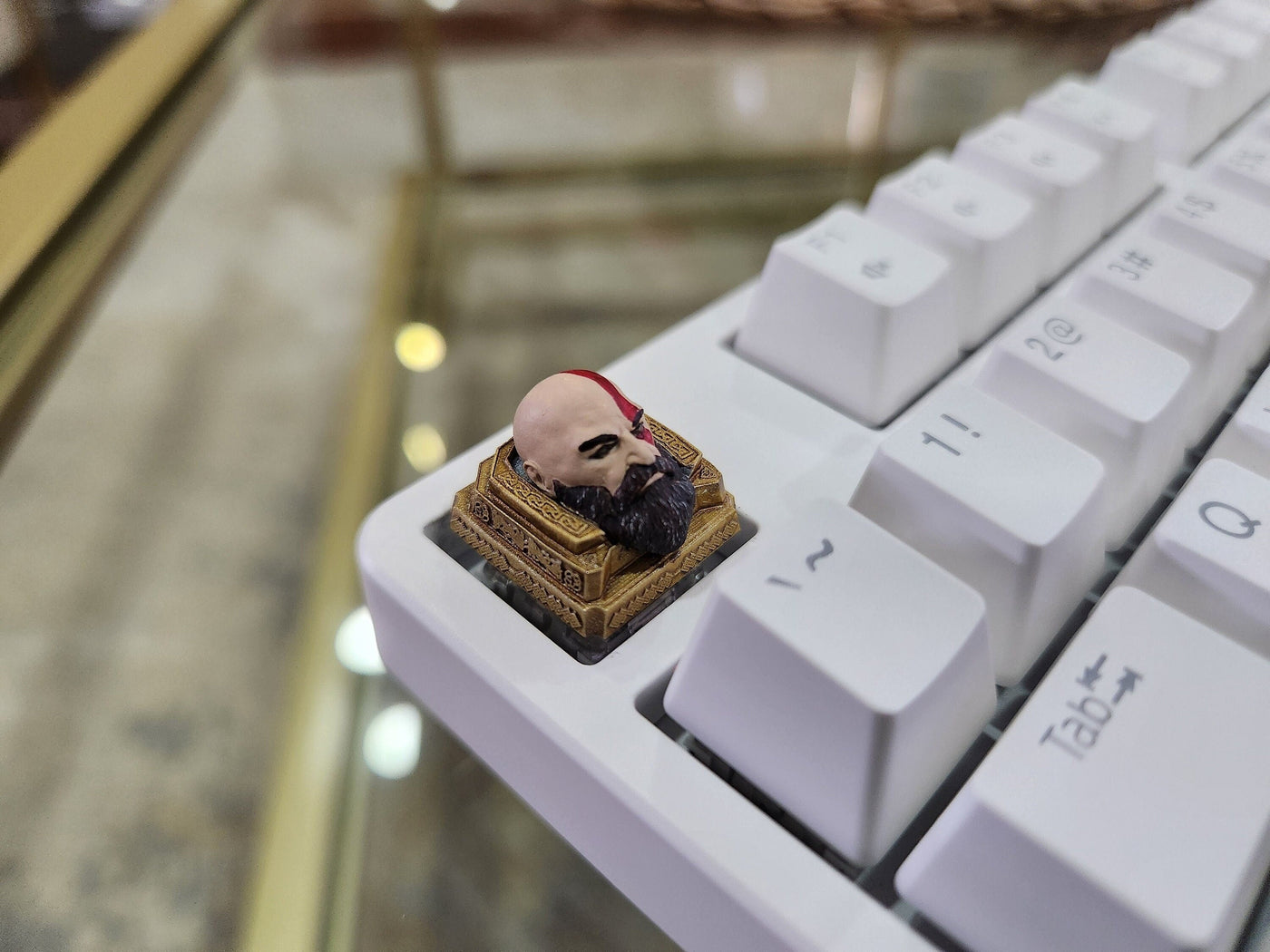 Video Game Kratos Keycap