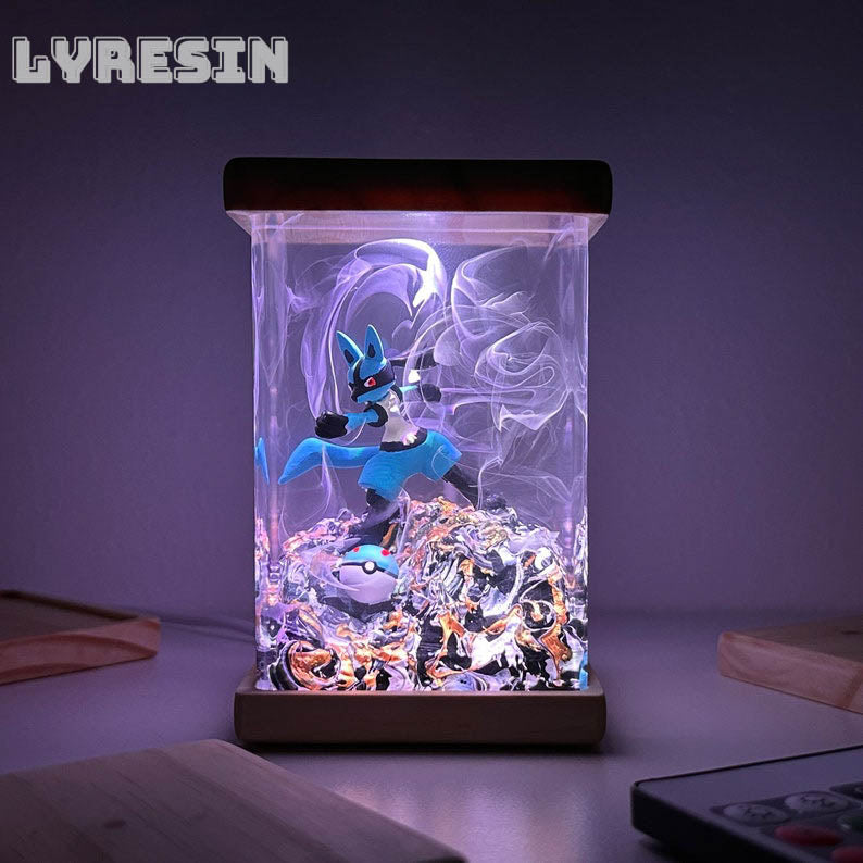 Lucario Epoxy Lamp