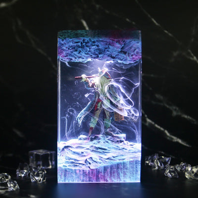 Davy Jones Resin Lamp