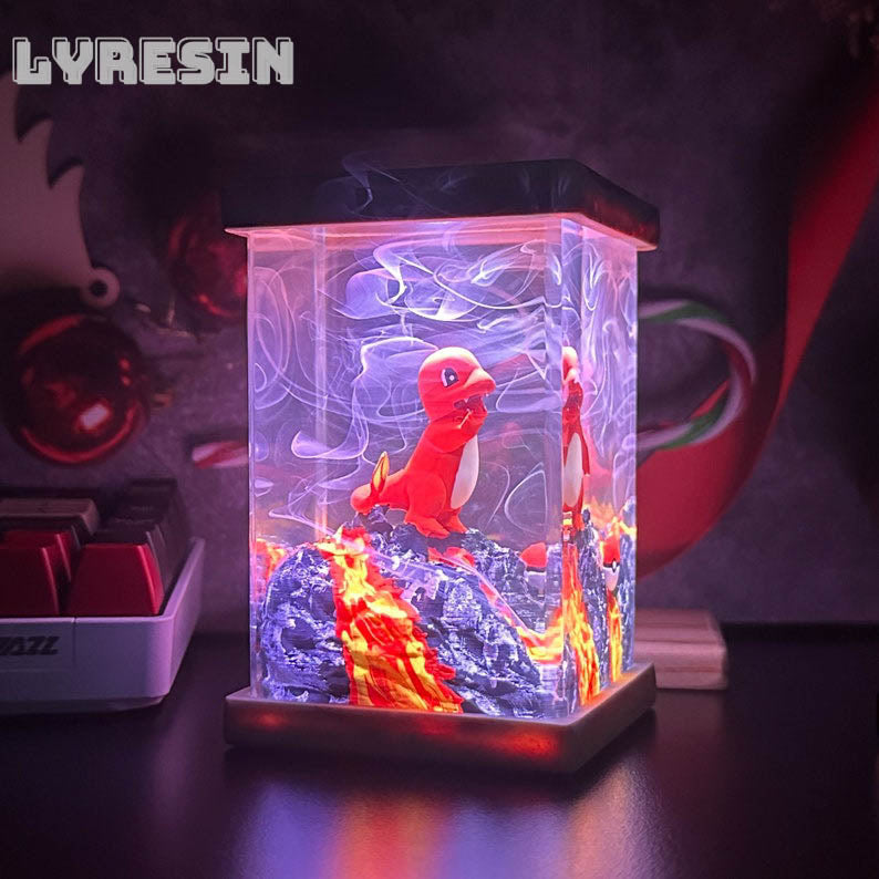 Cha.rmander Resin Lamp