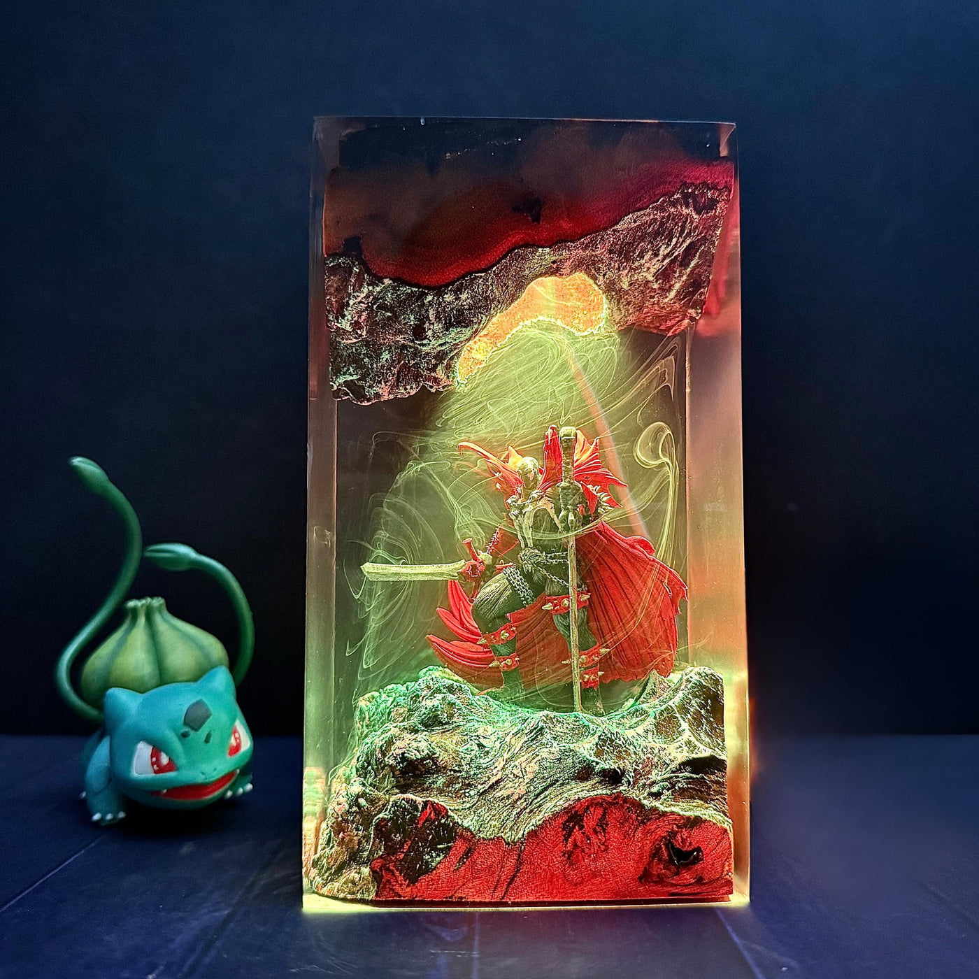 Spawn Resin Lamp