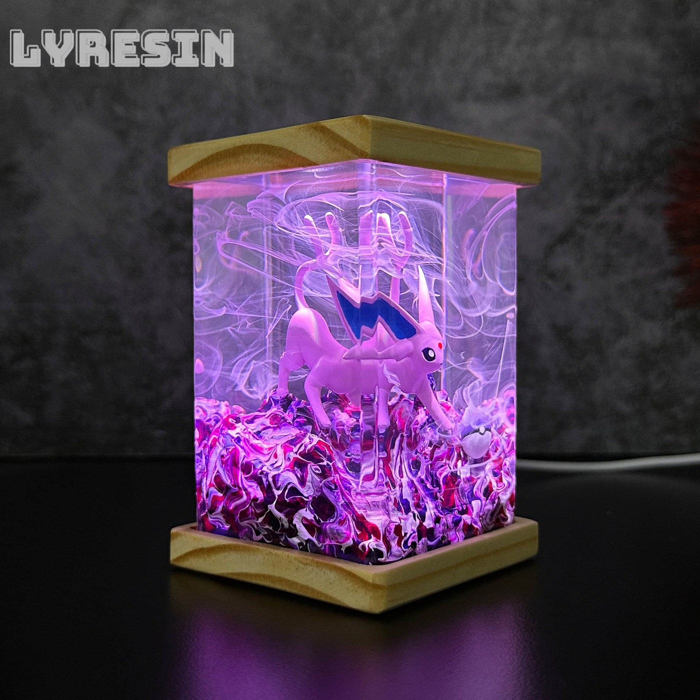 Custom Pokem.on Resin Lamp