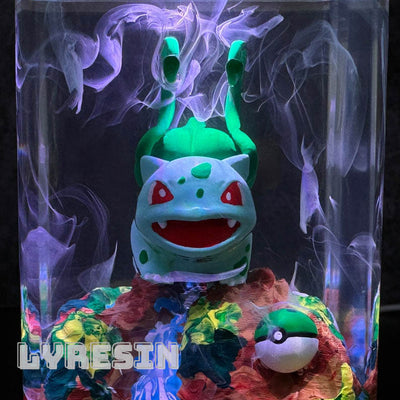 Bulbasaur Resin Lamp