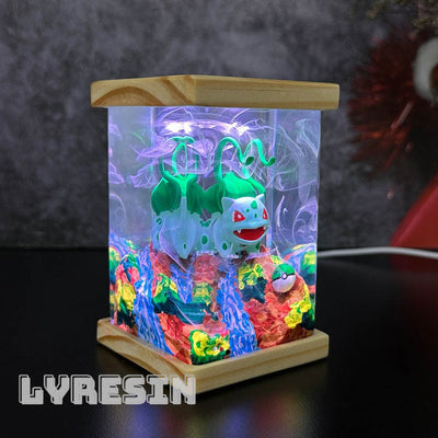 Bulbasaur Resin Lamp