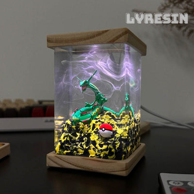 Rayquaza Resin Lamp