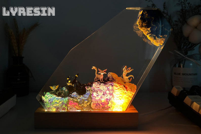 Eevee Evolution Resin Lamp