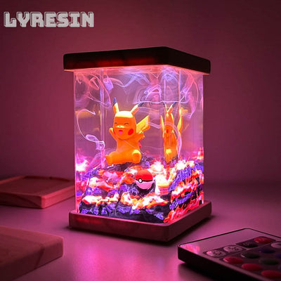 Pik.achu Epoxy Lamp