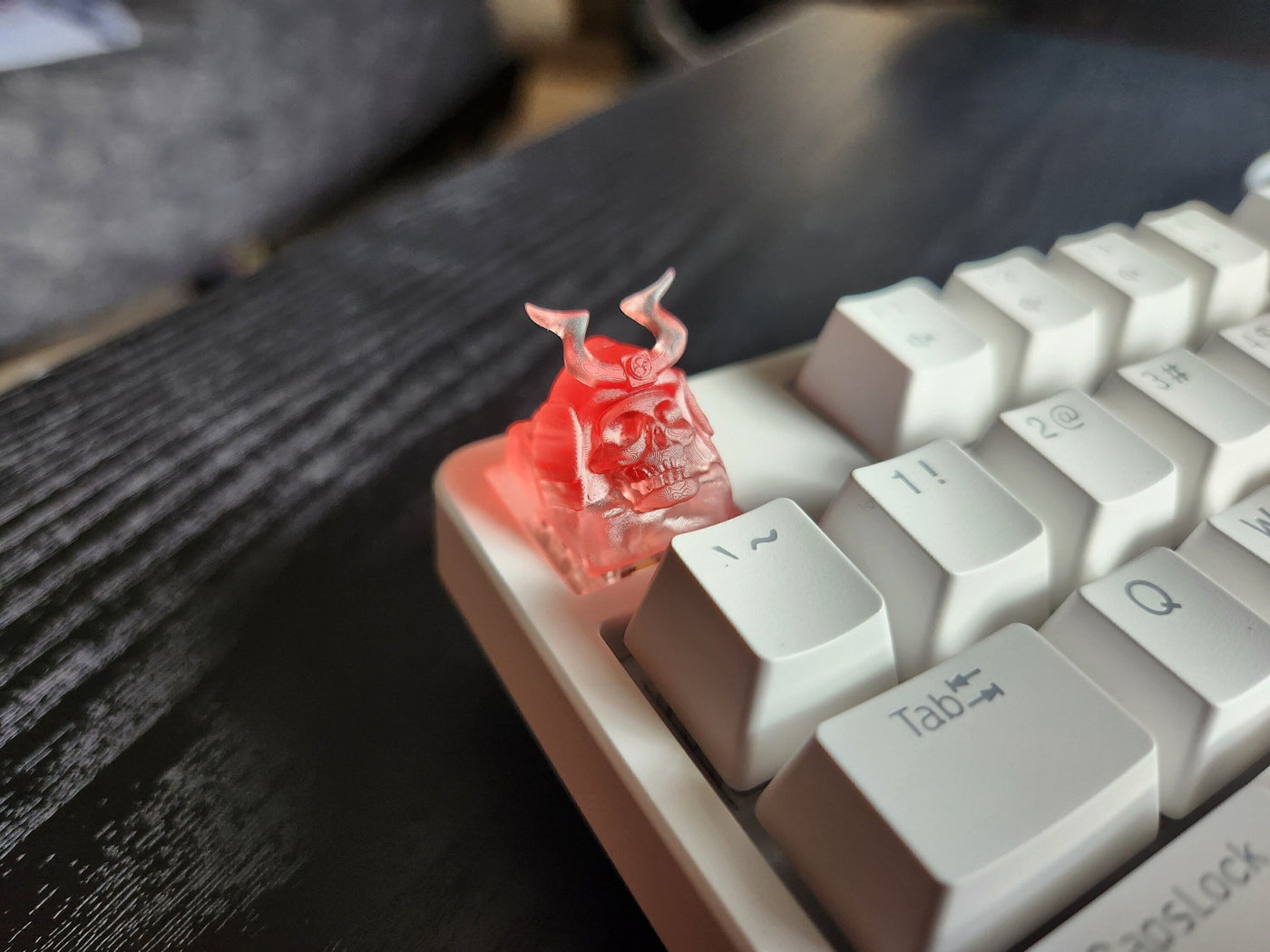 Skeleton Samurai Keycap