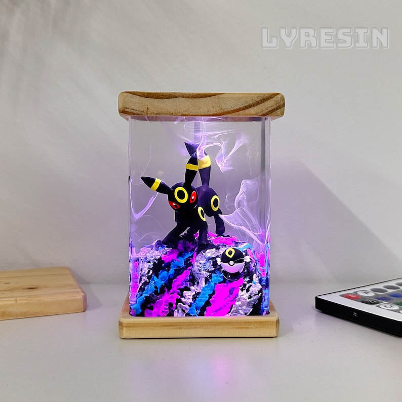 Umbreon Resin Lamp