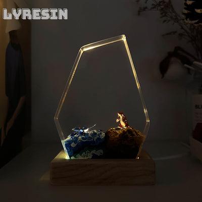 Rayquaza Kyogre Groudon Resin Lamp