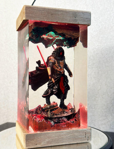 Revan Starwars Resin Lamp