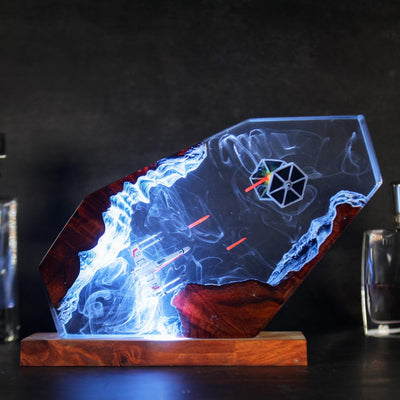 Diorama Galaxy Resin Lamp