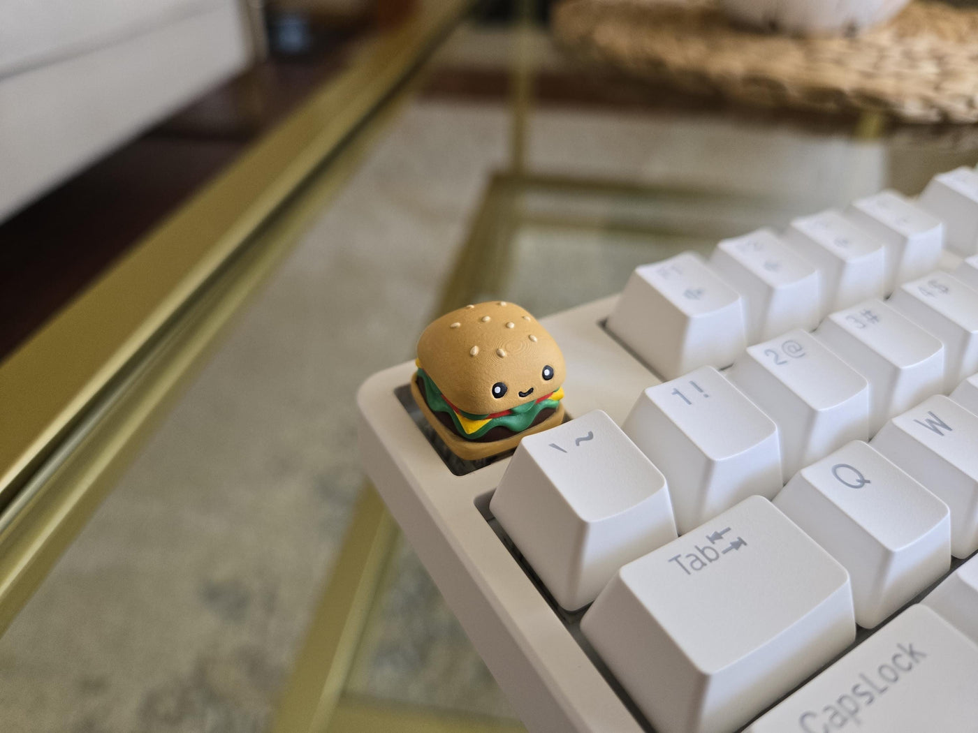 Burger Food Keycap