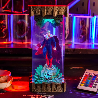 Superhero Epoxy Resin Lamp 7