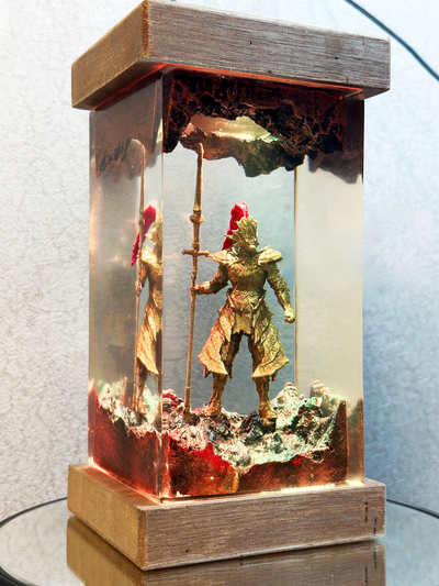 Dragon Slayer Ornstein Lamp