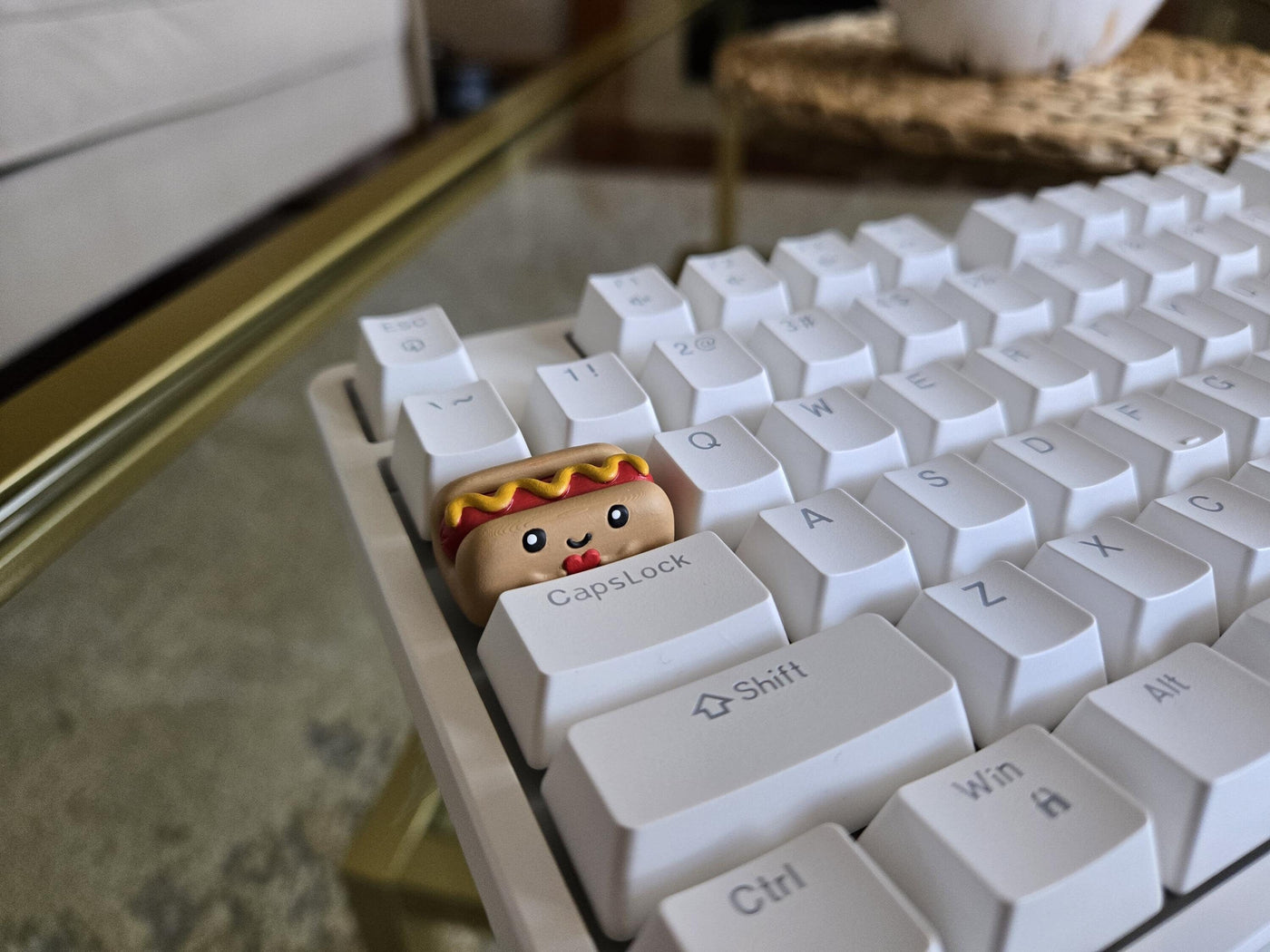 Hotdog Food Keycap
