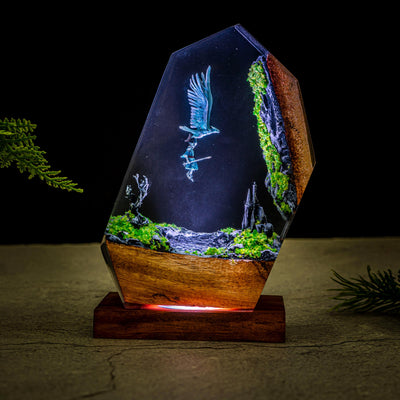 Fallen Knight Tarn.ished Resin Lamp