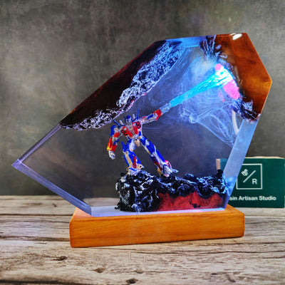 Customer Optimus Prime night light