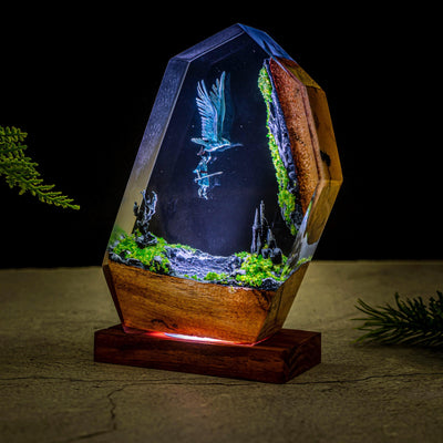 Fallen Knight Tarn.ished Resin Lamp