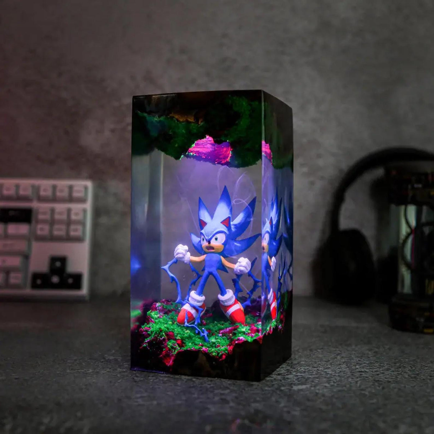 Sonic the Hedgehog Game resin lamp