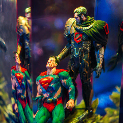 Superhero Epoxy Resin Lamp 4