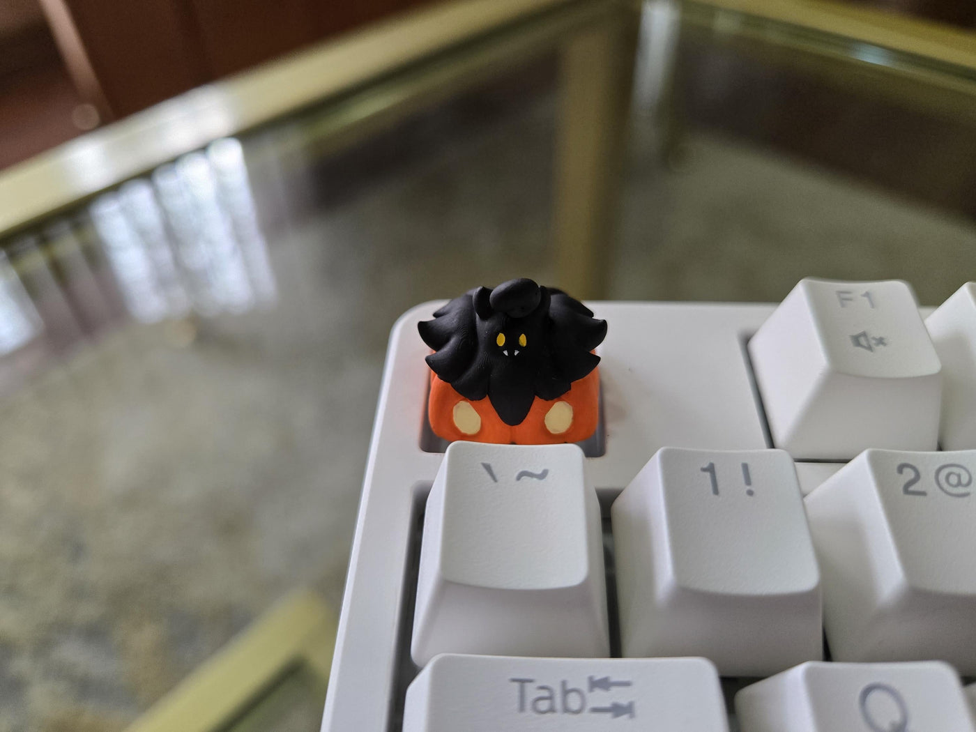 Anime Pumpkin Keycap