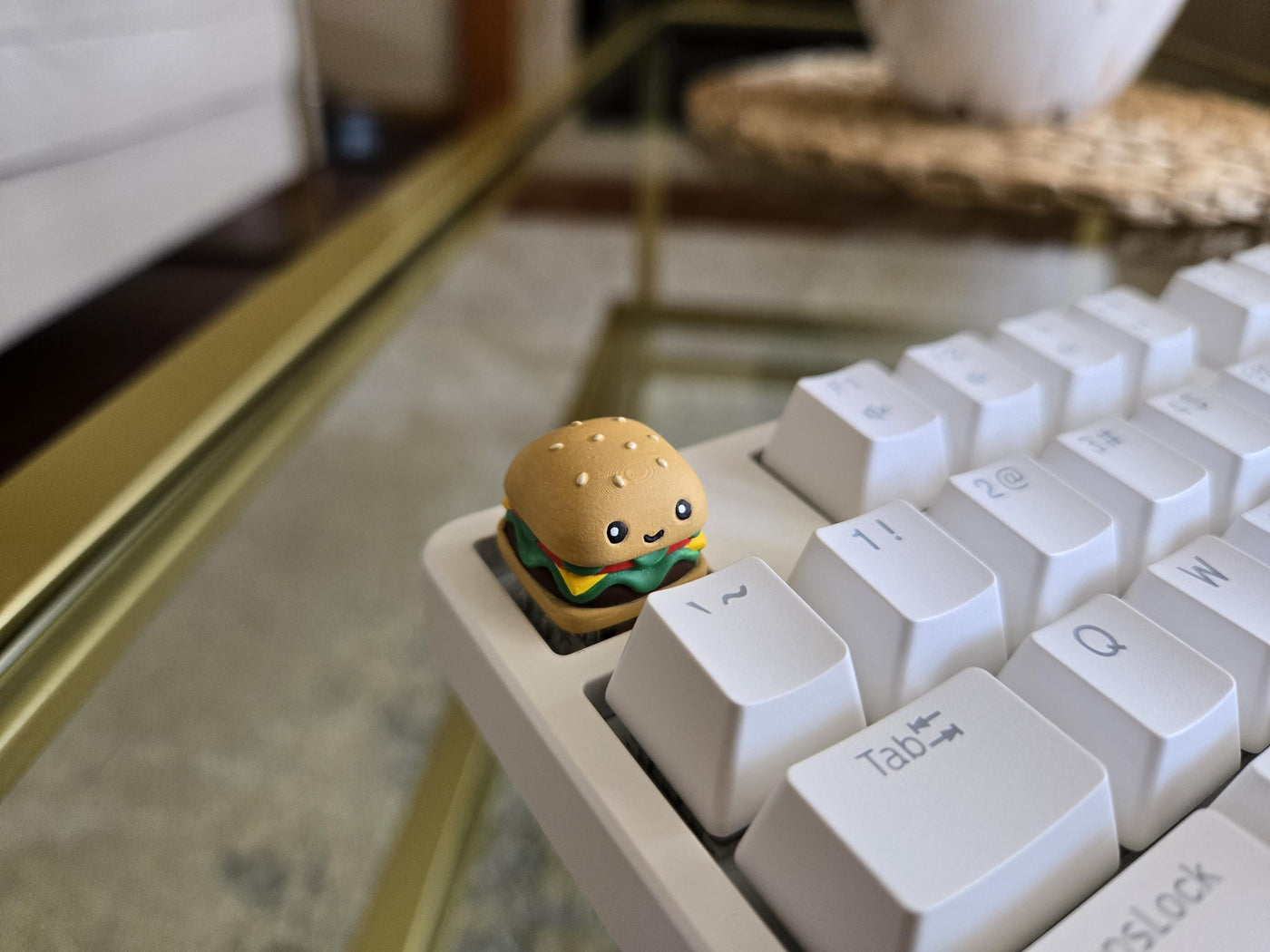 Burger Food Keycap