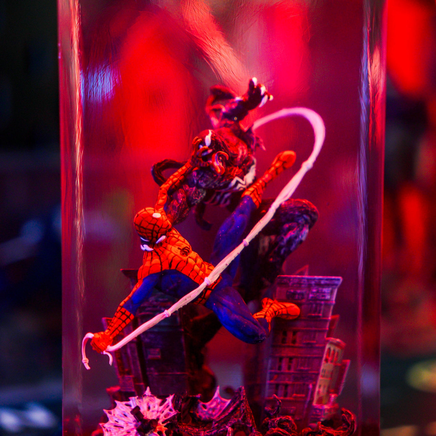 Superhero Epoxy Resin Lamp 3